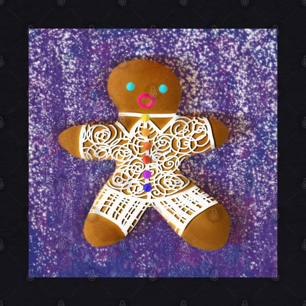 Gingerbread person man by Pragonette